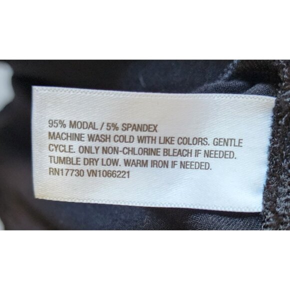 NEW Auden Women's 2-Piece Cloud Knit Pajama Button Top/Shorts Set Black Size XXL - Picture 11 of 16